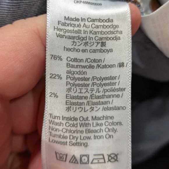 Madewell Medium Wash Blue Denim Skinny Flare Jean 31T - Picture 12 of 15